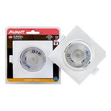 Kit 2 Spot Led 5w Avant Quadrado Branco Quente Direcionável 110V/220V Foto mini 1