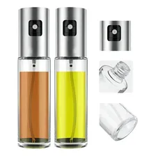Kit 2 Spray Porta Azeite/vinagre Aço Inox Sem Desperdício Foto mini 1