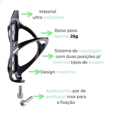 Kit 2 Suporte Caramanhola Garrafa Água Squeeze Bike Mtb Speed Suporte Garrafa Para Quadro Bicicleta Foto mini  2