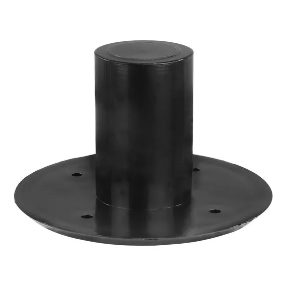Kit 2 Suporte Para Caixa De Som Copo Chapéu Reforçado Cor Preto Foto 1