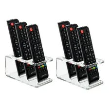 Kit 2 Suporte Porta Controle Remoto Flutuante Em AcrÃlico Foto mini 1