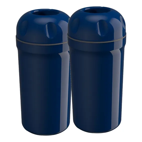 Kit 2 Suporte Porta Garrafa Térmico 600ml Cerveja Azul Foto 1