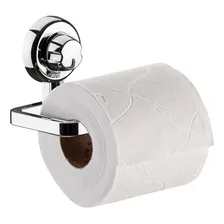 Kit 2 Suporte Porta Papel Higiênico Ventosa Cromado Future Foto mini 2