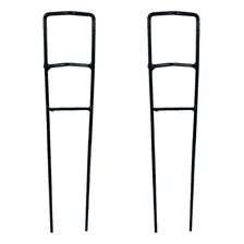 Kit 2 Suporte Vara Pesca Secretária Fixo Reto Reforçado Fino Foto mini 1