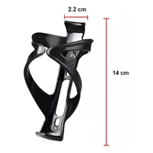 Kit 2 Suportes Nylon Ultra Leve 40g Elite De Caramanhola Porta Garrafa Garrafinha Squeeze Isotérmica Térmica Preto Com Parafuso Ergonômico Pedal Pulse Bicicleta Bike Universal Para Quadro Mtb Speed Foto mini 4