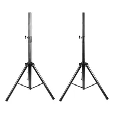 Kit 2 Suportes Pedestal Tripe P/ Caixa Som Profissional Mxt Cor Preto Foto mini  2