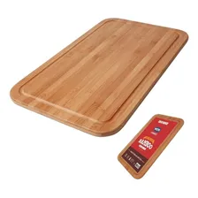Kit 2 Tabuas De Carne Madeira Bambu Churrasco Grande 50x30cm Foto mini 2
