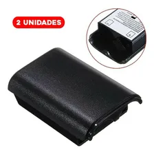 Kit 2 Tampa Caixa Suporte Pilhas Controle Xbox 360 Sem Fio Foto  mini 1