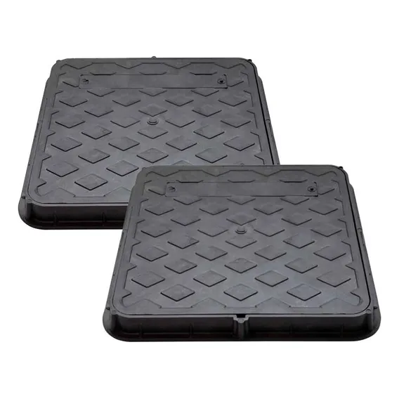 Kit 2 Tampa Pvc P Esgoto Elétrica Caixa Gordura 30cm Simples Foto 1