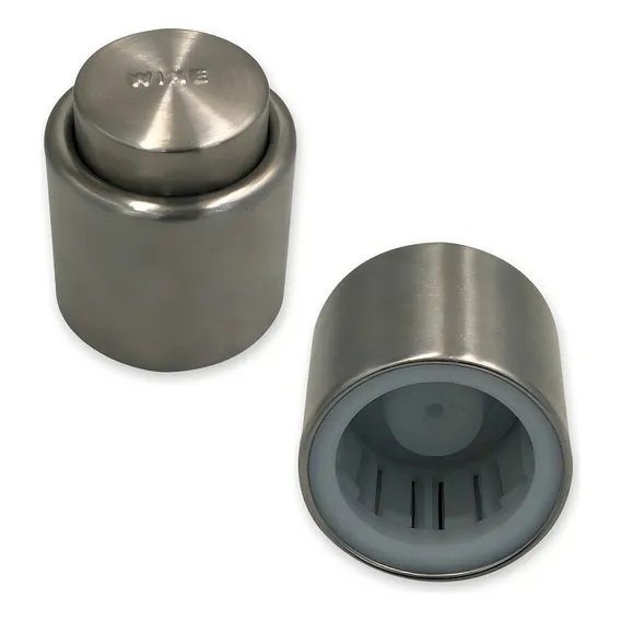 Kit 2 Tampa Seladora A Vácuo Inox Conservação Tampa Foto 1