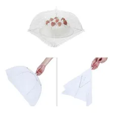 Kit 2 Tela Mosquiteiro Tule Protetor Cobre Alimento 36cm Foto mini 4