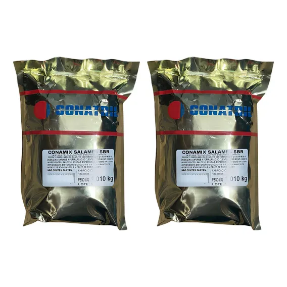 Kit 2 Tempero Para Salame Conamix Salame 1 Kg Foto 1