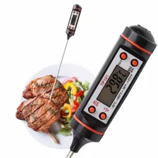 Kit 2 Termômetro Digital Espeto Culinário Cozinha Alimento Cor Preto Foto mini  3