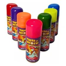 Kit 2 Tinta Spray De Cabelo Festa Carnaval Infantil Fantasia Foto mini 1
