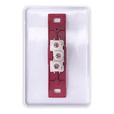 Kit 2 Tomada 10a 2p+t Vermelha Embutir Ilumi Para Cozinha Cor Branco Foto mini  2