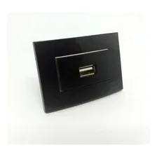 Kit 2 Tomadas Usb Charger 1 Saídas P/moveis Margirius Preta Cor Preto Foto mini 3