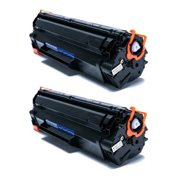 Kit 2 Toner Ce285a 85a 285a P1102w M1132 M1212nf P1005 P1102 Tinta Preto Black Foto 1