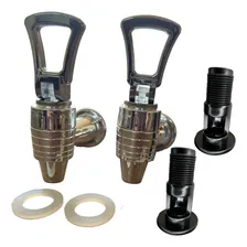 Kit 2 Torneiras + 2 Adaptadores P/torre De Chopp Marchesoni Foto mini 1