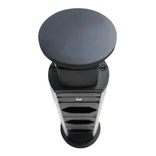 Kit 2 Torre De Tomada Totem Retrátil De Embutir Preto Hafele Foto mini 4