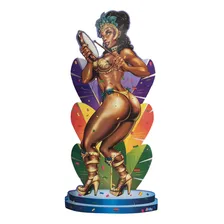 Kit 2 Totem Painel Decorativo Decoração De Carnaval 146x70cm Cor Colorido Foto mini  2