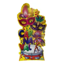 Kit 2 Totem Painel Decorativo Decoração De Carnaval 146x70cm Cor Colorido Foto mini  3