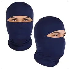 Kit 2 Touca Ninja Balaclava Helanca Azul Frigorifico Ca44963 Foto mini 2