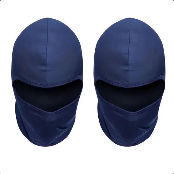 Kit 2 Touca Ninja Balaclava Helanca Azul Frigorifico Ca44963 Foto 1