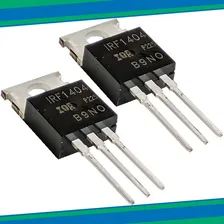 Kit 2 Transistor Irf1404 Irf1404pbf Mosfet 40v 162a Pmw Foto mini  2