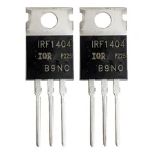 Kit 2 Transistor Irf1404 Irf1404pbf Mosfet 40v 162a Pmw Foto  mini 1