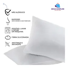 Kit 2 Travesseiro 65x45m Lavavel/antialergico Fibra Silicone Foto mini 3