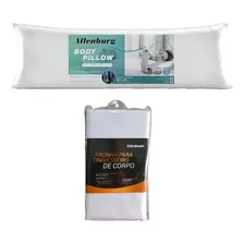 Kit 2 Travesseiro Almofada De Corpo Altenburg + Capa Ortobom Foto mini 1