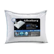 Kit 2 Travesseiro Antistress Fios De Carbono Altenburg Cor Branco Foto  mini 1