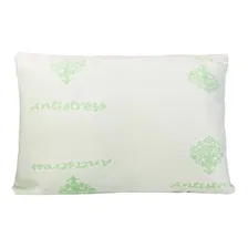 Kit 2 Travesseiro Látex Anti Stress Antialérgico Macio 50x70 Cor Branco Foto mini 1