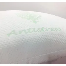 Kit 2 Travesseiro Látex Anti Stress Antialérgico Macio 50x70 Cor Branco Foto mini 2