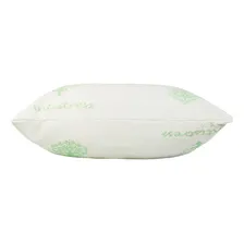 Kit 2 Travesseiro Látex Anti Stress Antialérgico Macio 50x70 Cor Branco Foto mini 3