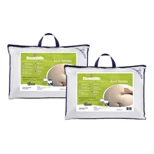 Kit 2 Travesseiros Látex Basic Bambu Dunlopillo Foto  mini 1