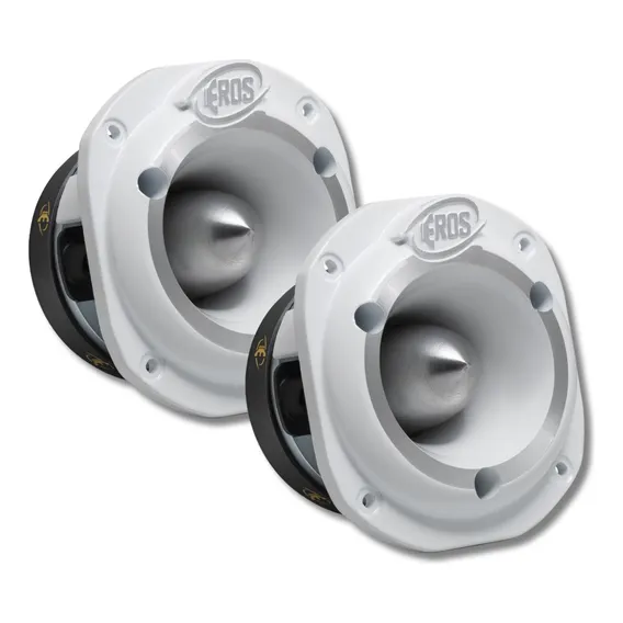 Kit 2 Tweeter Eta-44 Trio Eros 300w Rms 8 Ohms Eros Eta 44 Cor Branco Foto 1