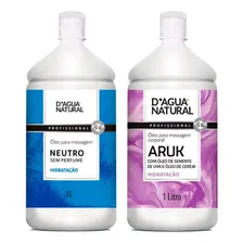 Kit 2 Un. Dagua Natural Óleo Neutro 1l + Óleo Aruk Uva 1l Foto  mini 1