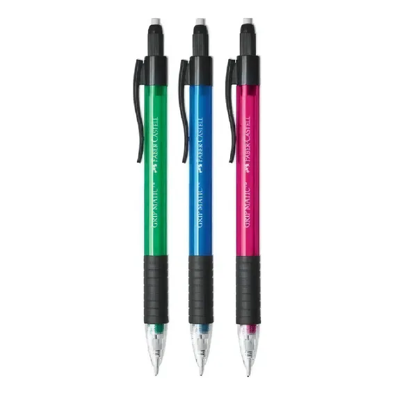 Kit 2 Und Lapiseira Grip Matic 0.5mm - Faber-castell Foto 1