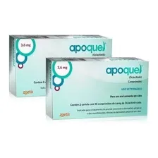 Kit 2 Unid Apoquel 3,6mg Anti Coceira Cães Original Foto mini  3