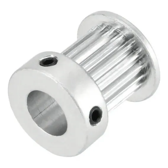 Kit 2 Unid. Polia Gt2 20 Dentes Furo 8mm P/ Correia 6mm 3d Foto 1