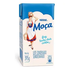 Kit 2 unidades de Nestlé Moça leite condensado semidesnatado 395g cada caixa Foto  mini 1