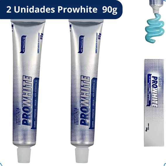 Kit 2 Unidades Gel Dental Clareador 90g Prowhite Hinode Dentes Brancos Foto 1