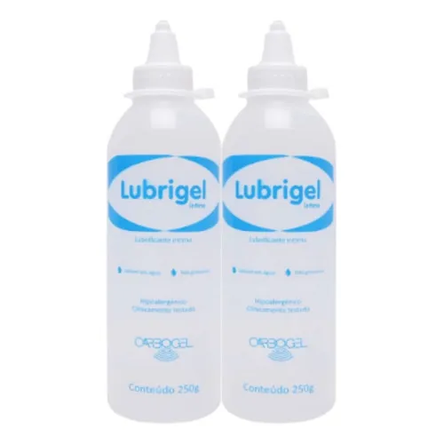 Kit 2 Unidades Gel Lubrificante Íntimo Carbogel Lubrigel Sabor Neutro Foto 1