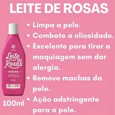 Kit 2 Unidades Leite Rosas Tradicional 100ml Foto mini 2