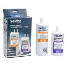 Kit 2 Unidades Refil Filtro Latina P635 E P655 Foto mini 1