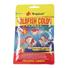 Kit 2 Unidades Tropical Ração Goldfish Color Flakes 12g Foto mini  2
