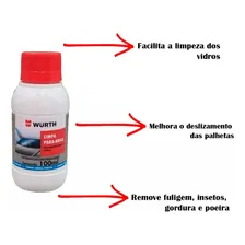 Kit 2 Unidades - Wurth Limpa Parabrisa 100ml Foto mini 3