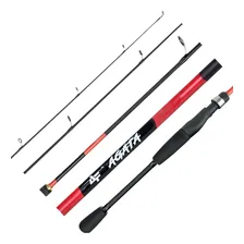 Kit 2 Varas Carretilha Carbono Ágata Albatroz 1,50m 6-12lb Foto mini 2