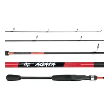 Kit 2 Varas Carretilha Carbono Ágata Albatroz 1,50m 6-12lb Foto mini 4